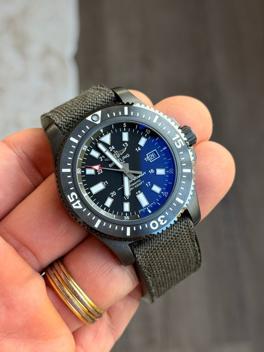 Breitling Superocean 44 Special Blacksteel | 2018 | Full Set