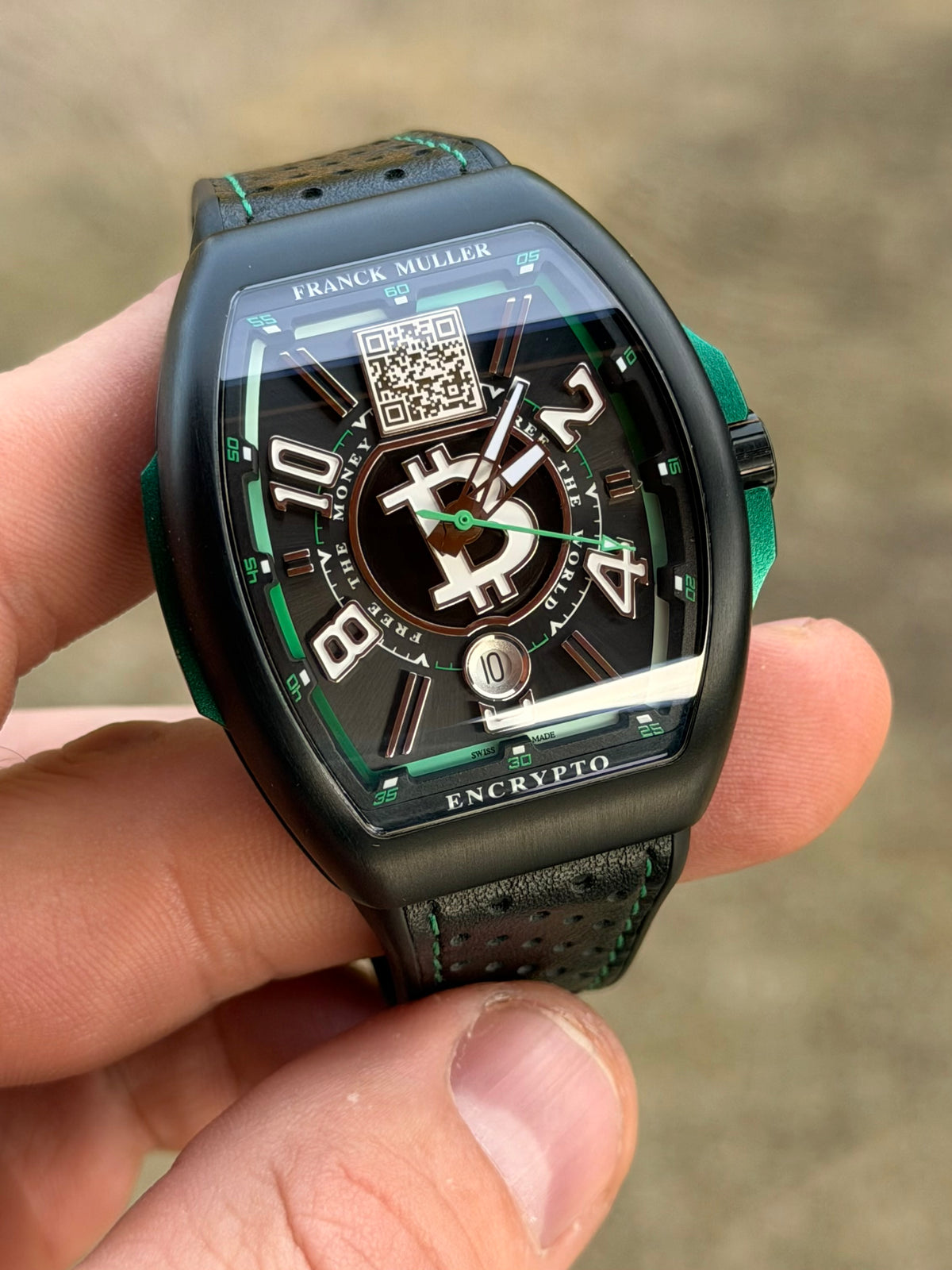 2024 Franck Muller Vanguard Encrypto | V41 SC DT RCG BTC LTD | Full Set