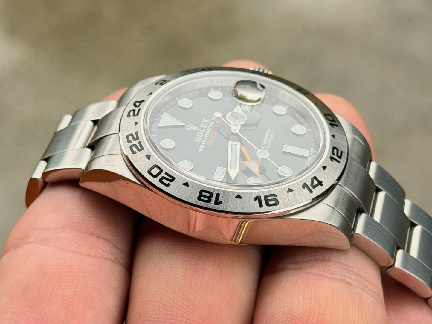 Circa 2017 Rolex Explorer II 216570 + 2023 RSC
