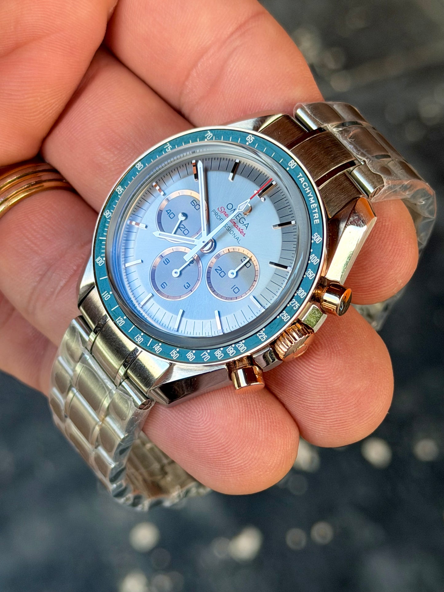 2022 Omega Speedmaster Tokyo 2020 | Green & Gold | Full Set | Unsized
