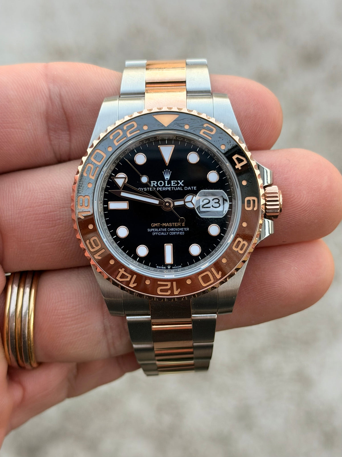 2018 Rolex GMT-Master II “Root Beer” | 126711CHNR | Full Set