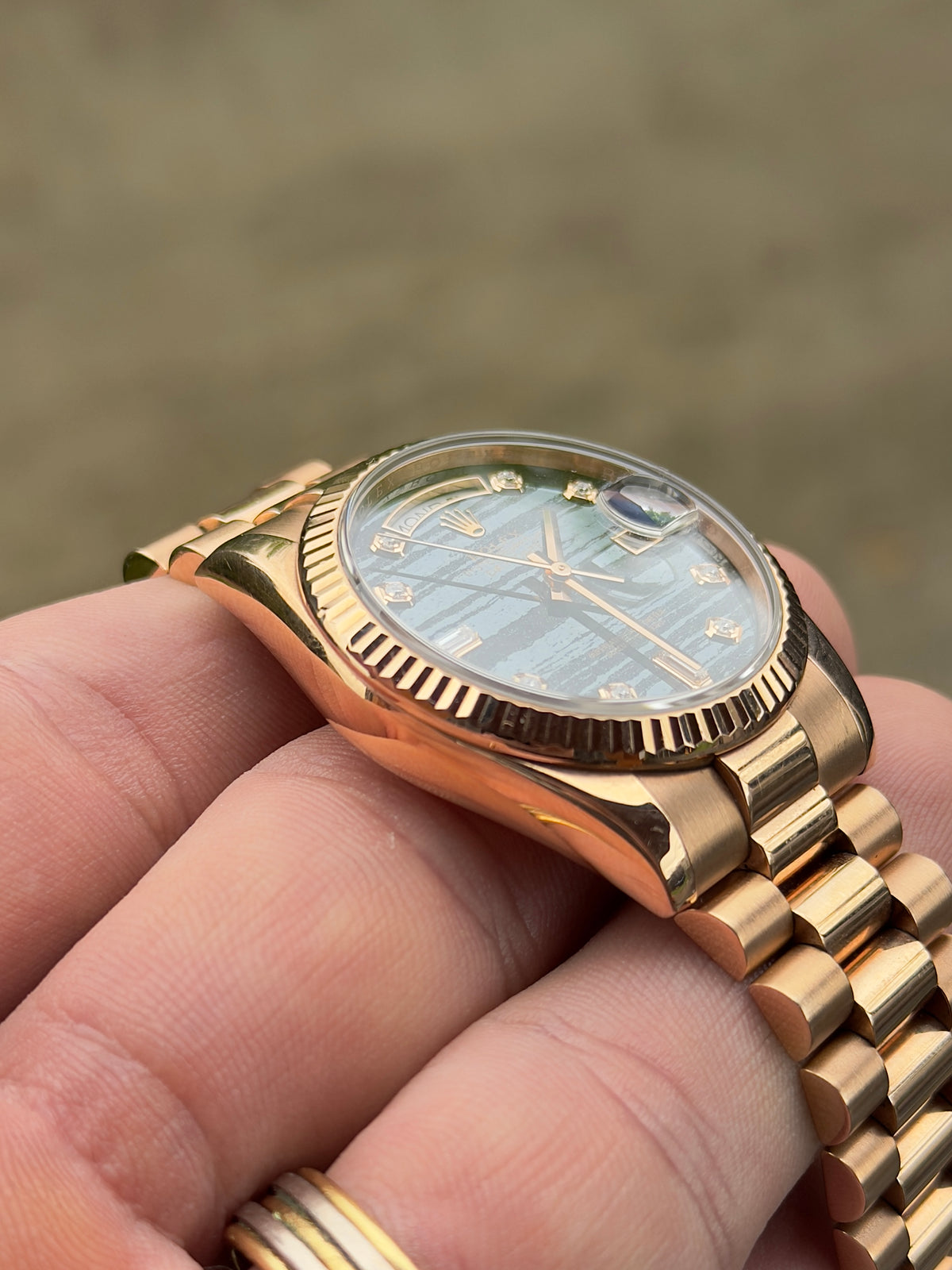 2016 Rolex Day-Date 36 | 118235 | Ferrite Diamond Dial | Full Set