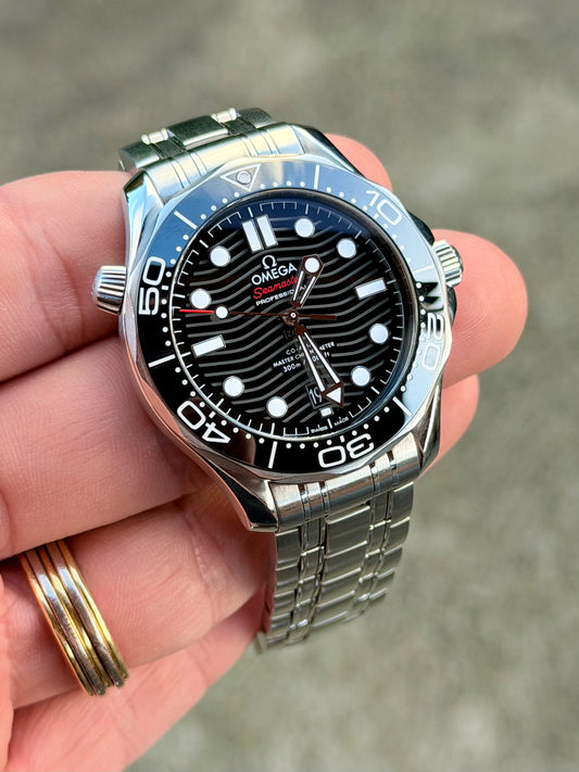 2024 Omega Seamaster Diver 300M | Black Dial | Bracelet