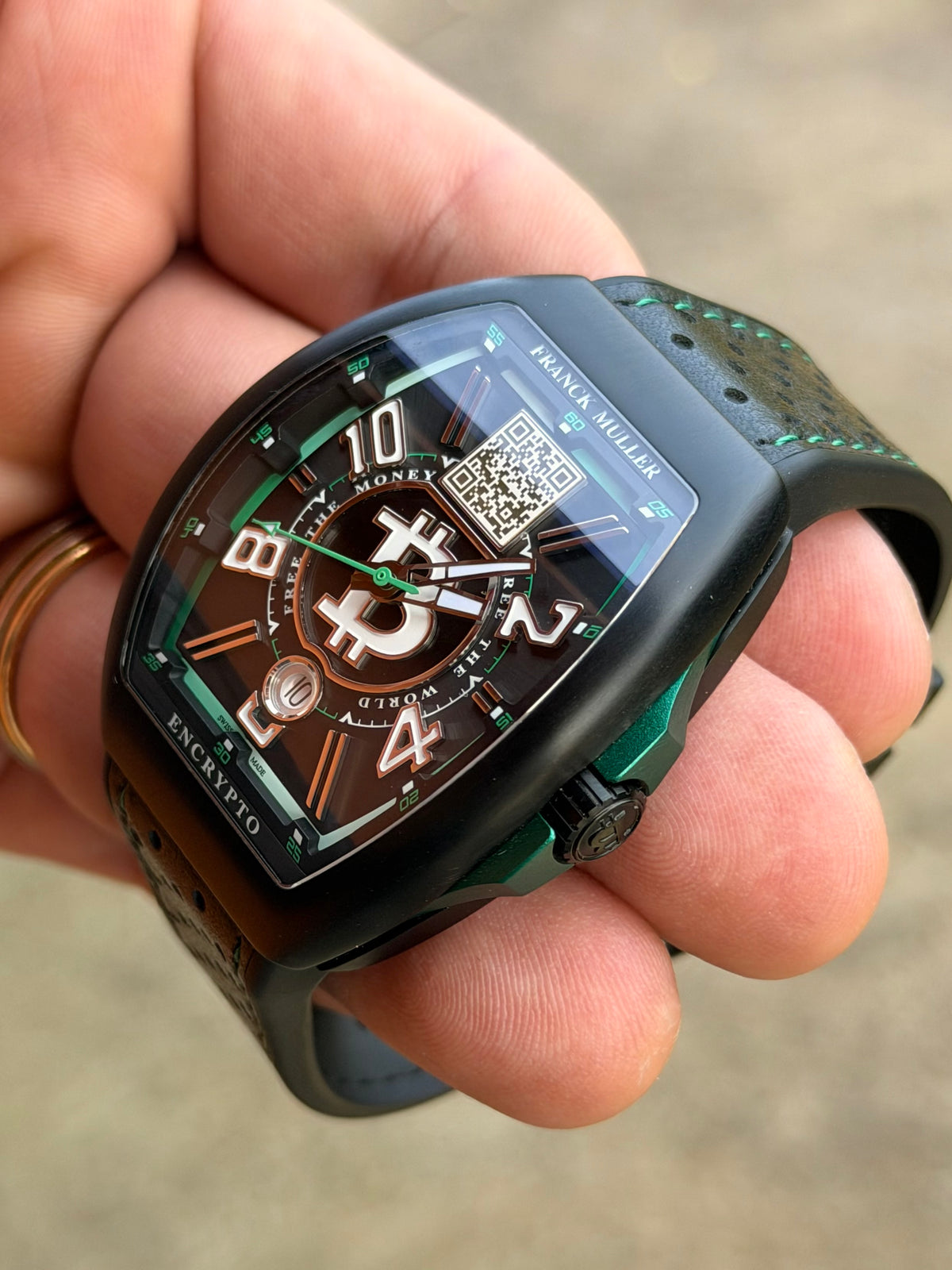 2024 Franck Muller Vanguard Encrypto | V41 SC DT RCG BTC LTD | Full Set