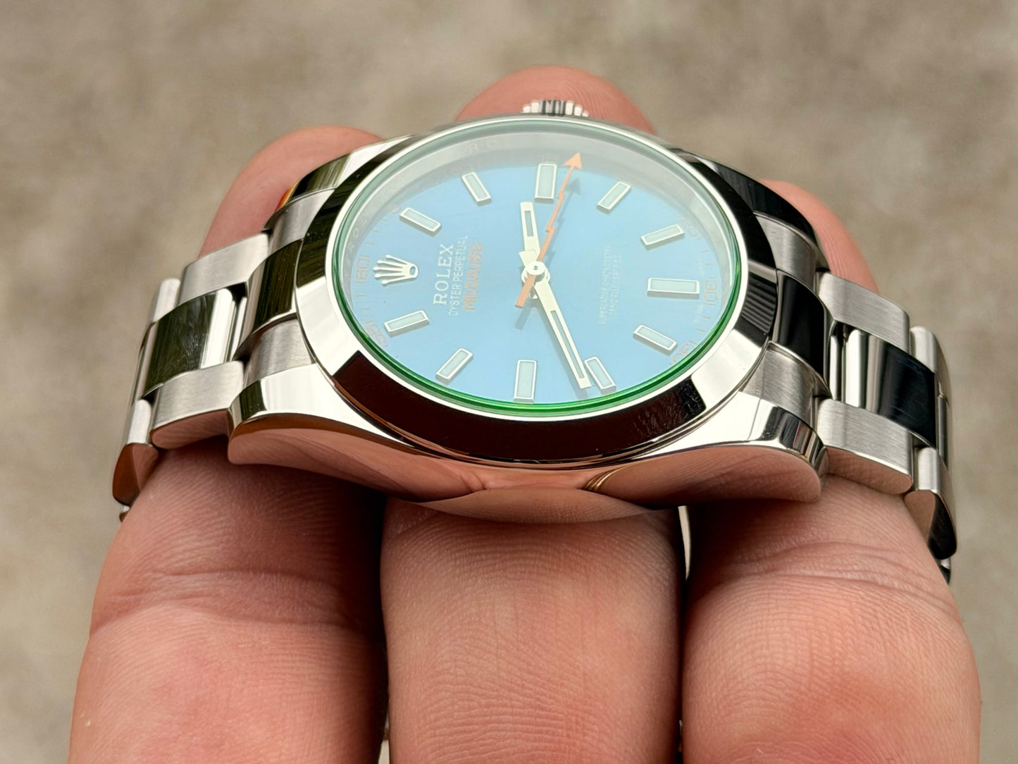2021 Rolex Milgauss | Z-Blue 116400GV | Full set | local stock