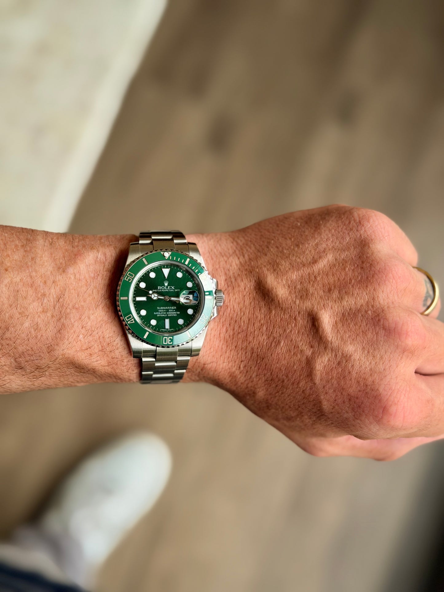 2012 Rolex Submariner 116610LV “Hulk” - Box and papers with white tag
