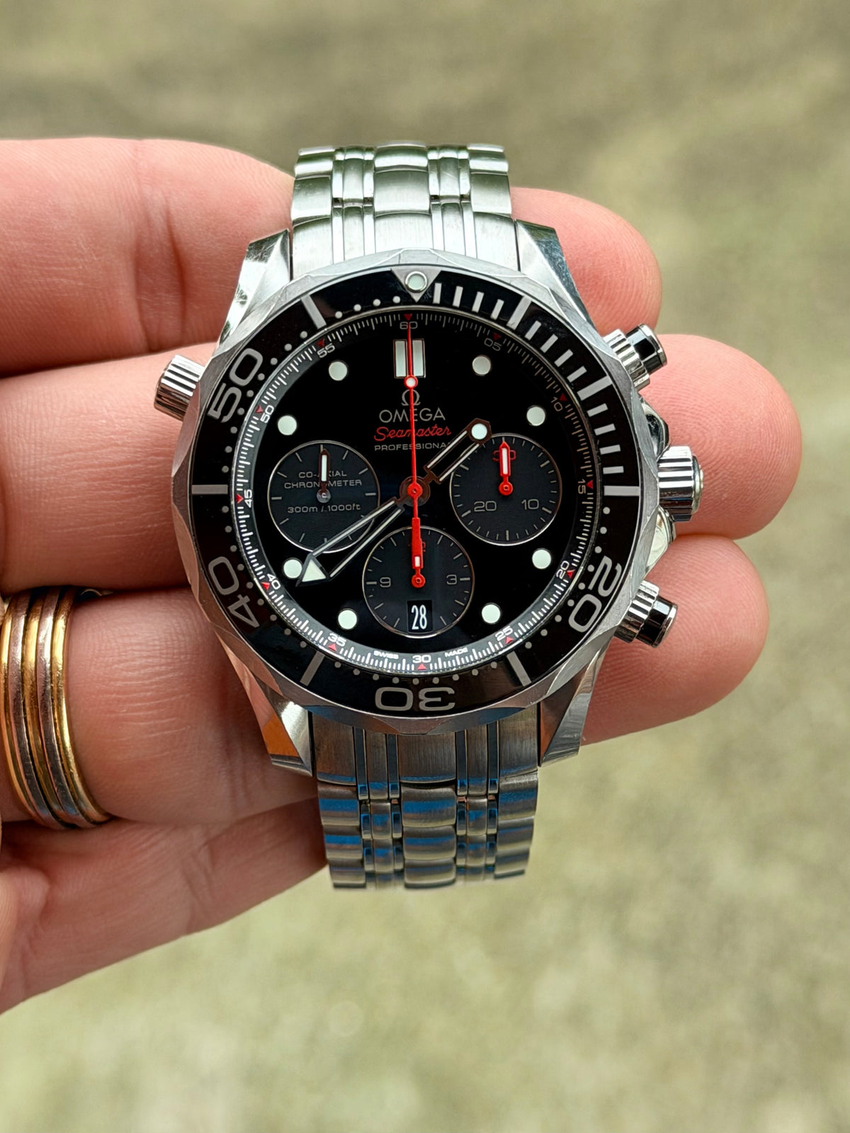 Omega Seamaster Diver 300M Co-Axial Chronograph | 212.30.44.50.01.001
