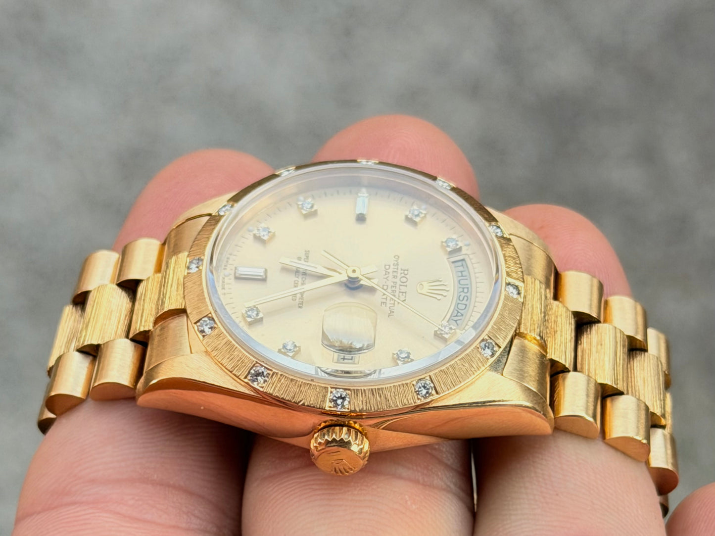1987 Rolex Day-Date 18108 - Rare + all Factory