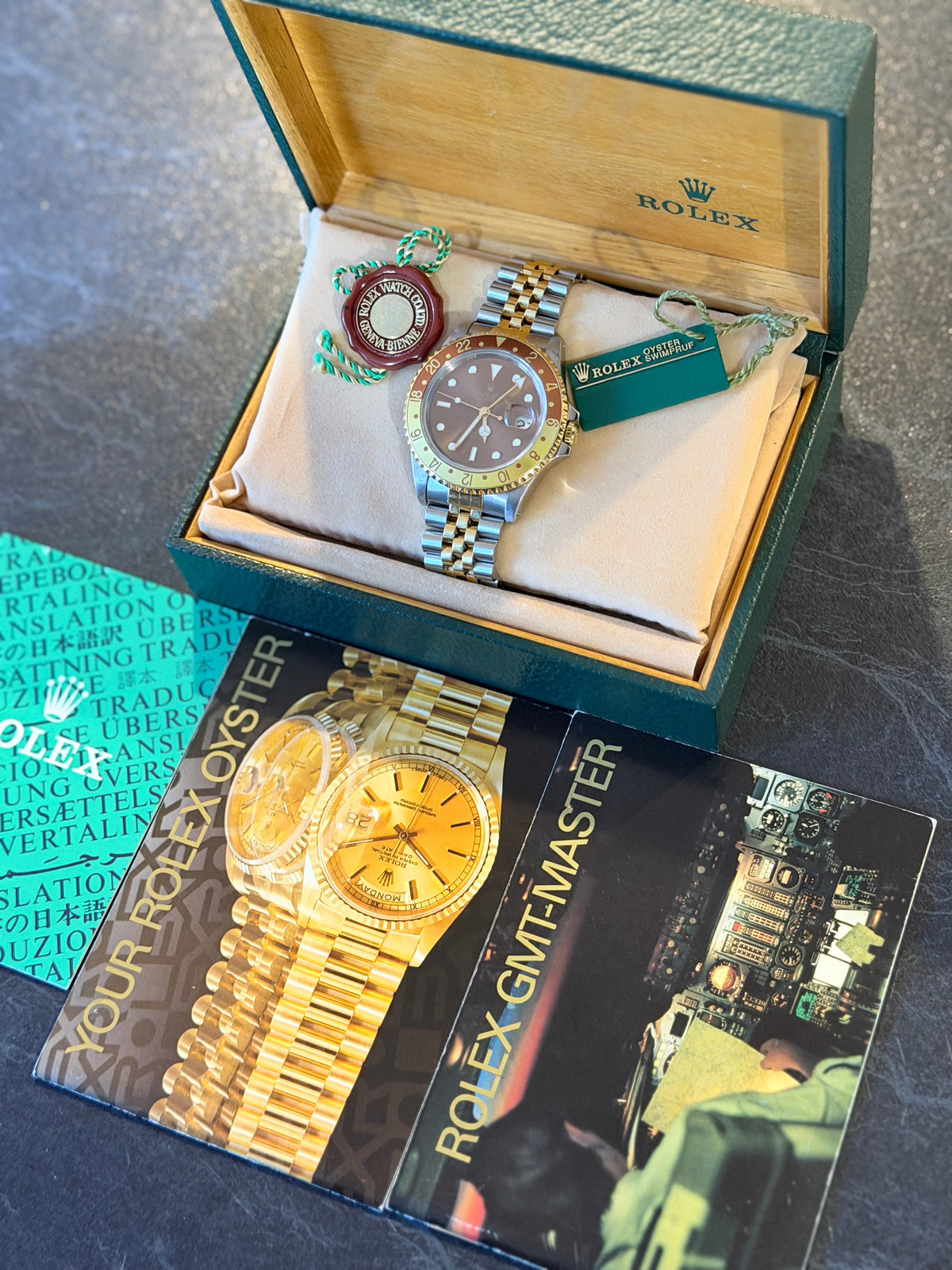 1991 Rolex GMT-Master II | 16713 “Tigers Eye”