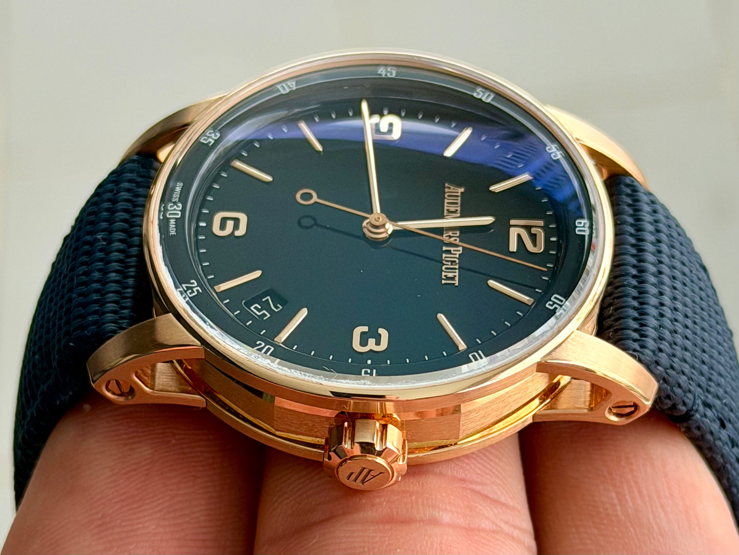 2023 Audemars Piguet Code 11.59 | 18k Rose Gold | Black Lacquered Dial | 15210OR.OO.A002CR.01
