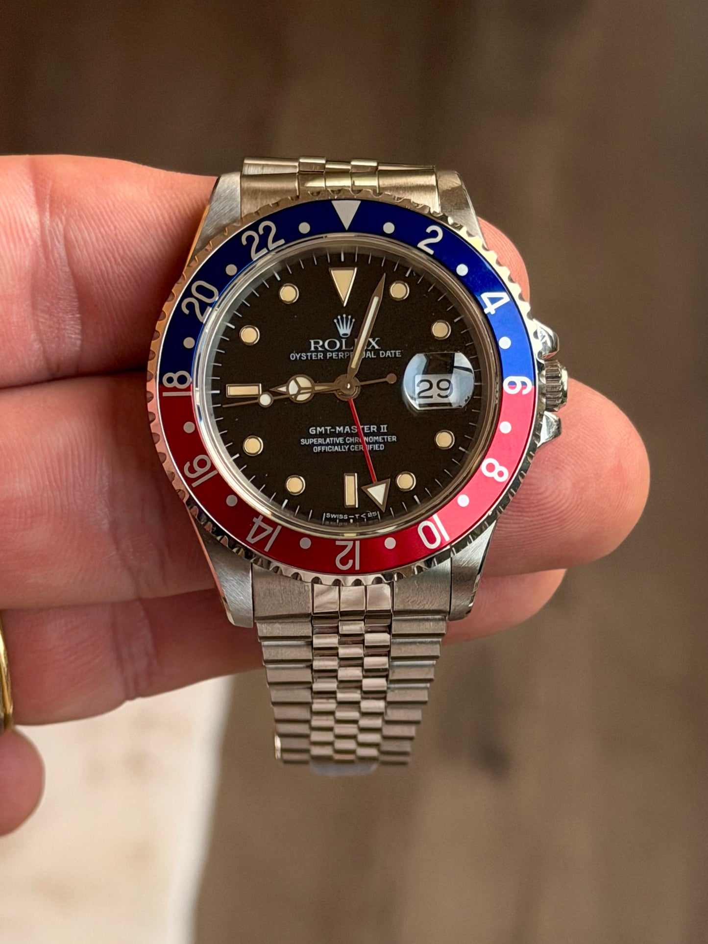 1991 Rolex GMT-Master II “Pepsi” | 16710 | Box, Books & Tags