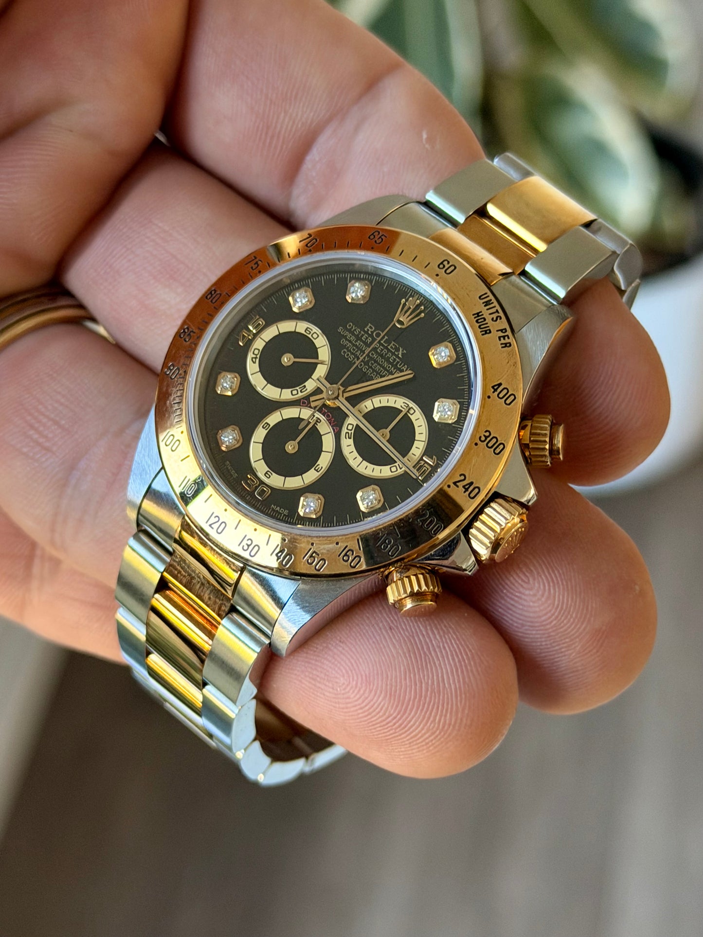 1996 Rolex Daytona 16523 “Zenith” | Black Diamond Dial | Watch Only