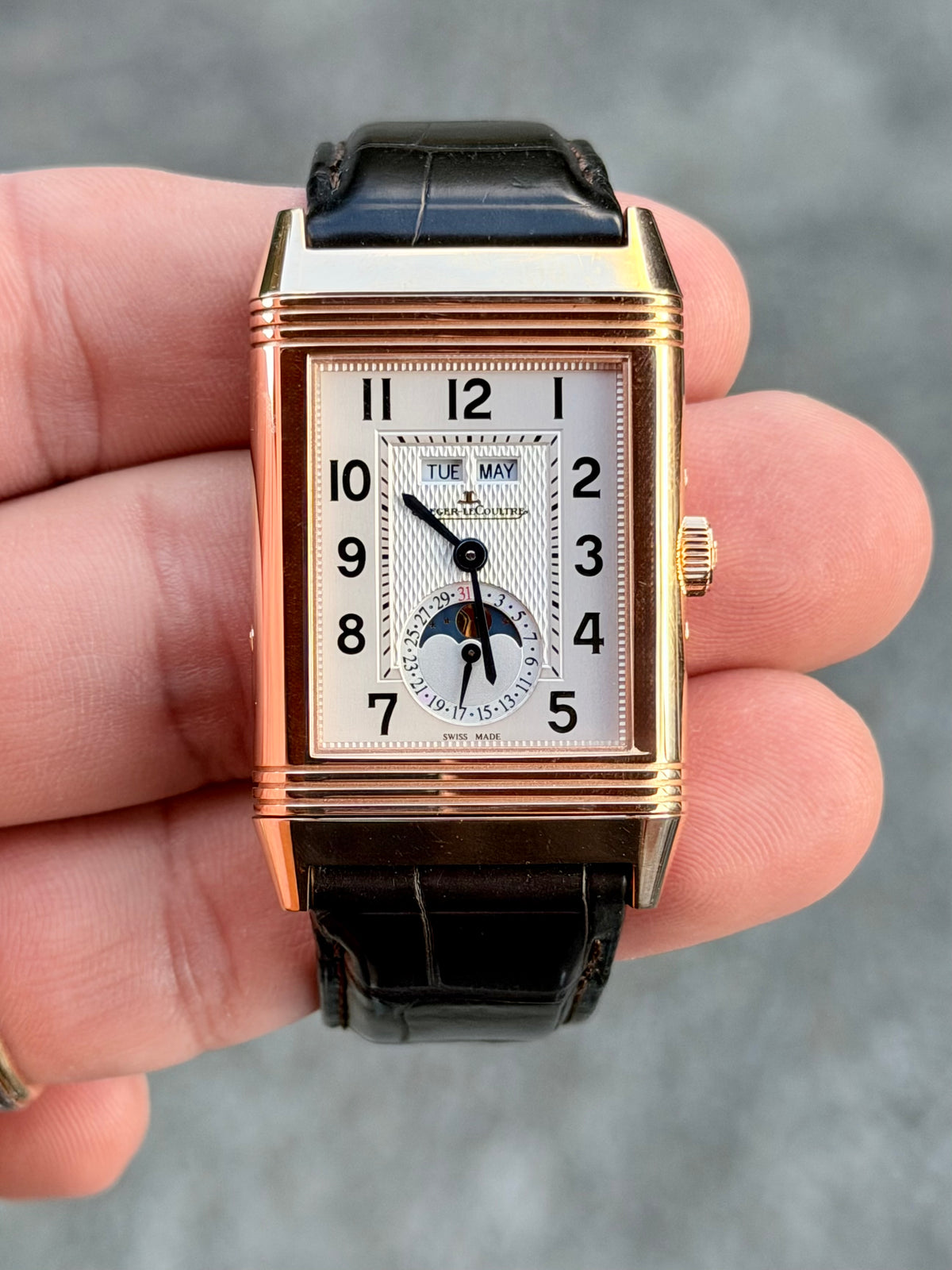 Jaeger-LeCoultre Grande Reverso Calendar | Q3752520 | 18K Pink Gold