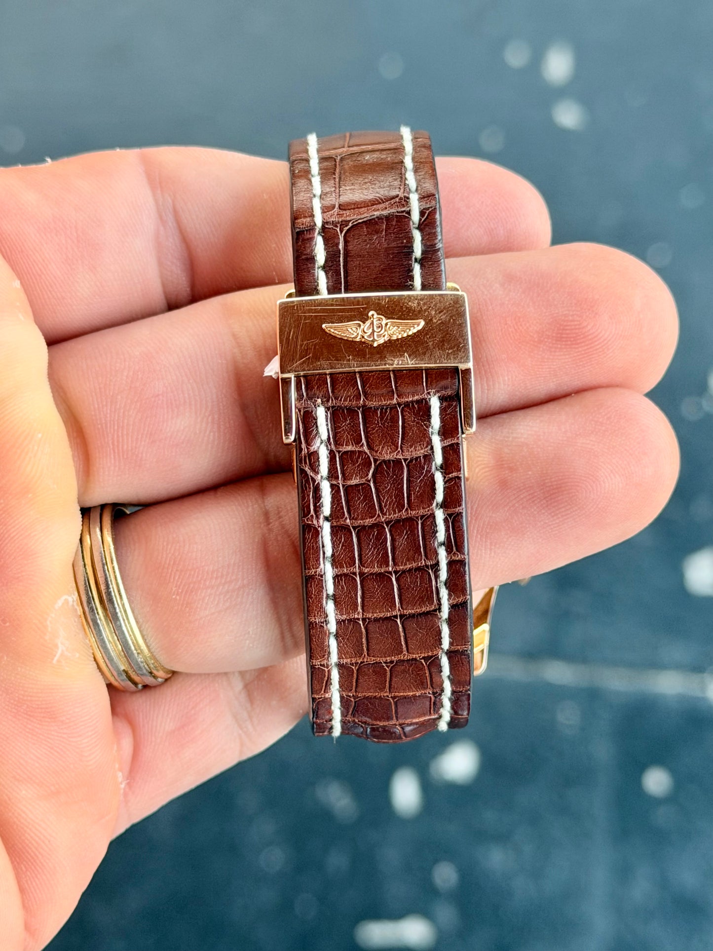 2014 Breitling Transocean Chronograph | 18k Rose Gold | Full Set | RB0152