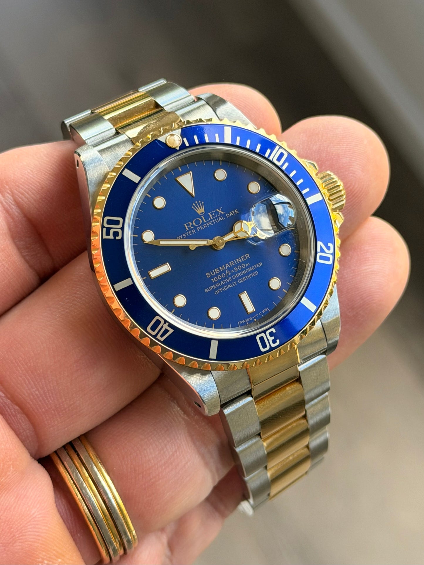 1997 Rolex Submariner Date | 16613LB “Bluesy” | Full Collector Set