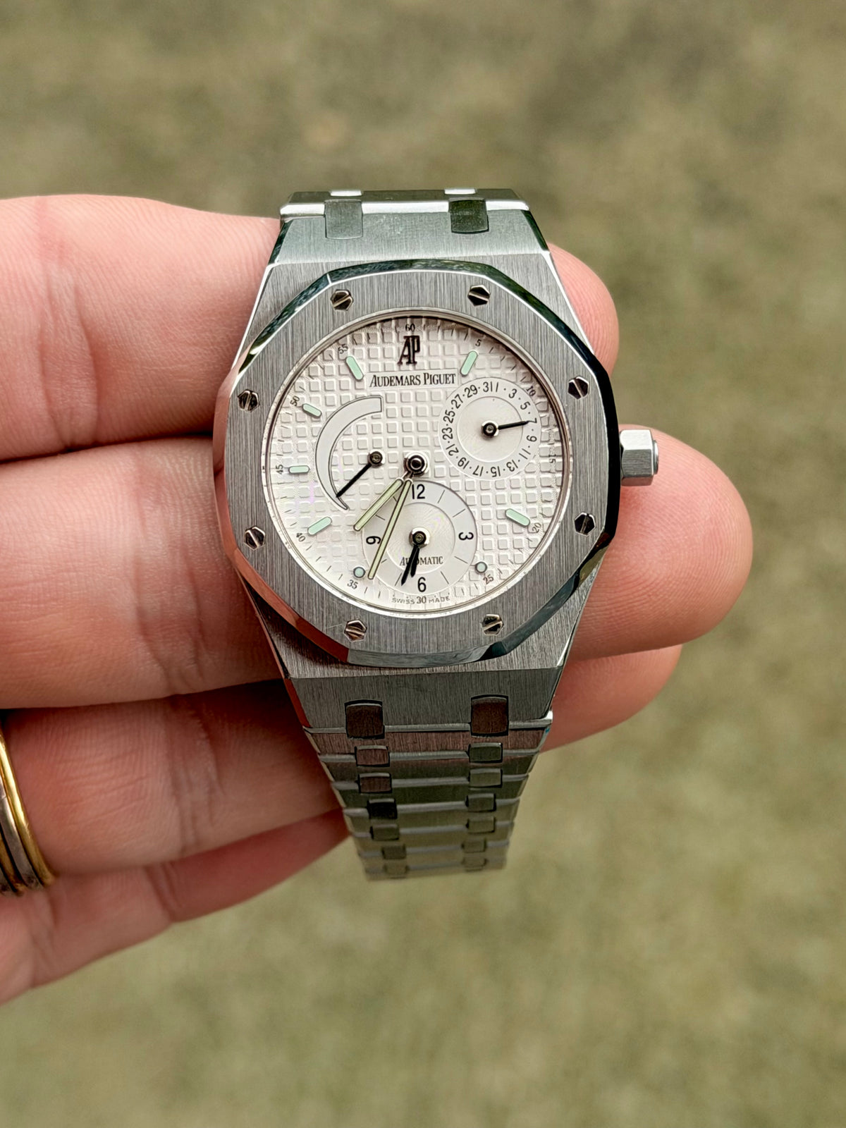 Audemars Piguet Royal Oak Dual Time | 25730ST | White Dial