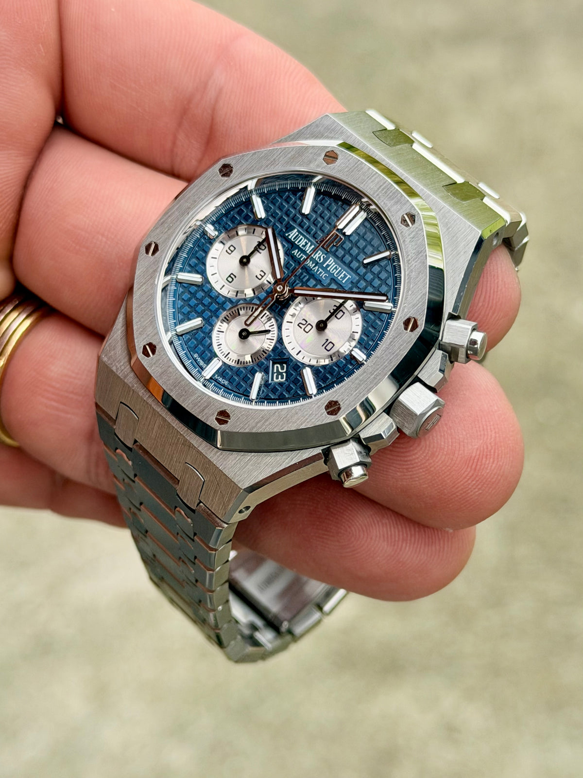 2020 Audemars Piguet Royal Oak Chronograph | 26331ST | Blue Dial