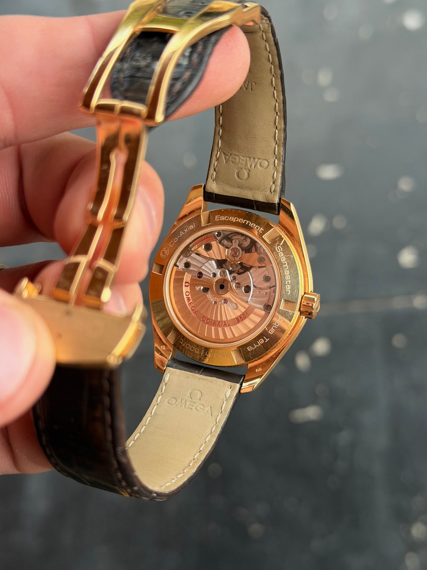 2011 Omega Seamaster Aqua Terra | Rose Gold & Steel | Full Set | 41.5mm