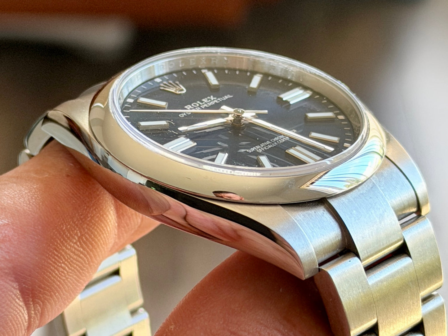 2025 Rolex OP41 Sunburst Blue - Full Set