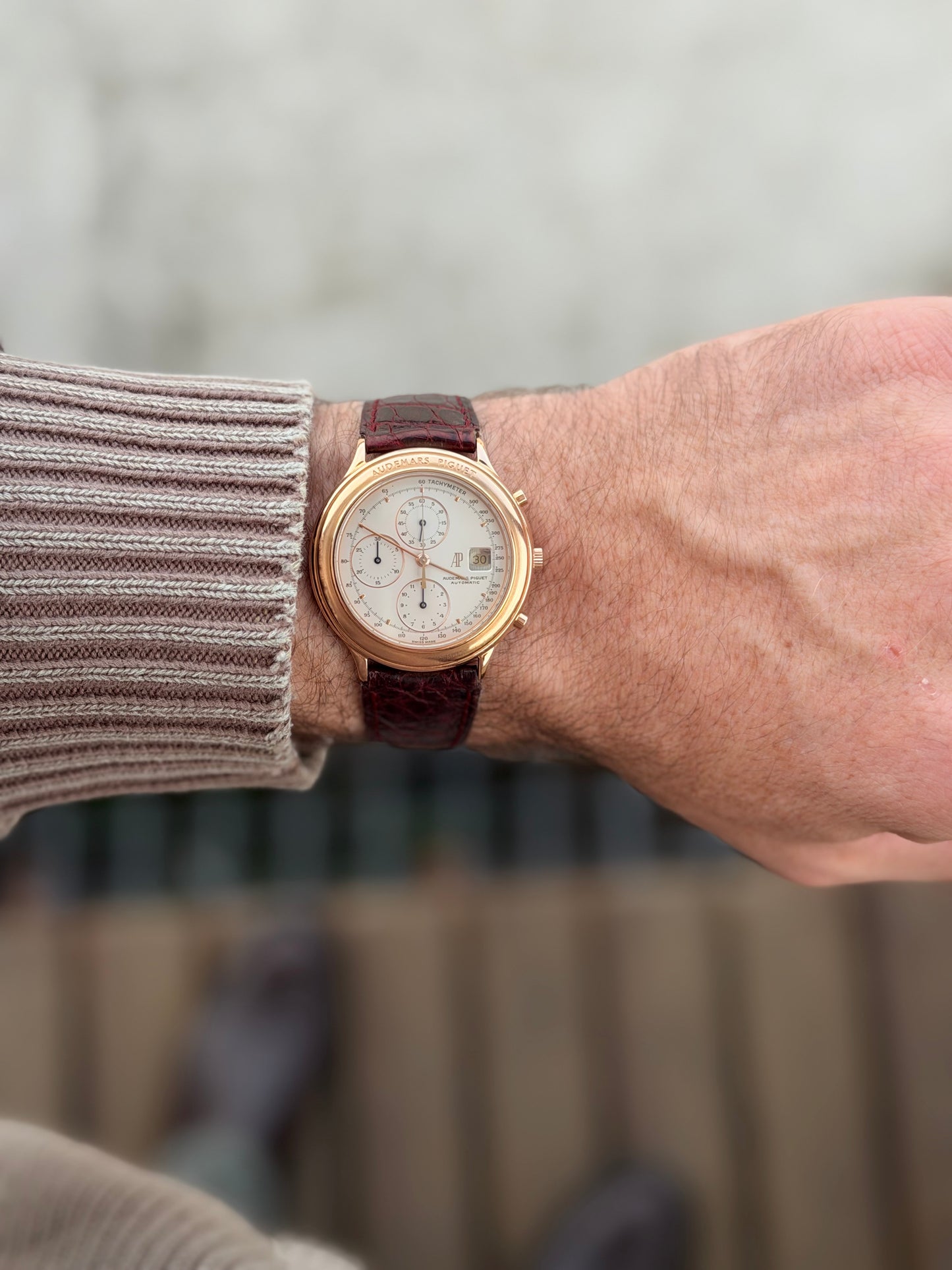Audemars Piguet Huitième Chronograph 25644 | 40mm 18k Rose Gold | ~1990s