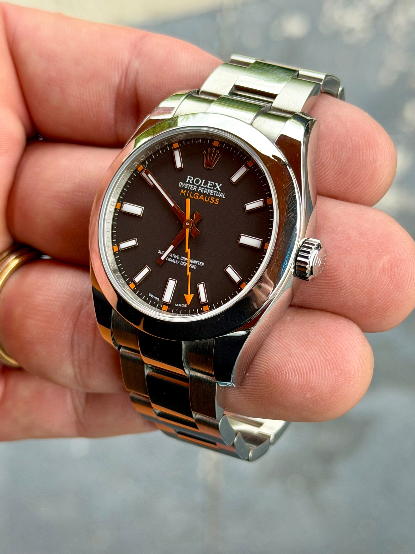 2009 Rolex Milgauss 116400 | Black Dial | Full Set