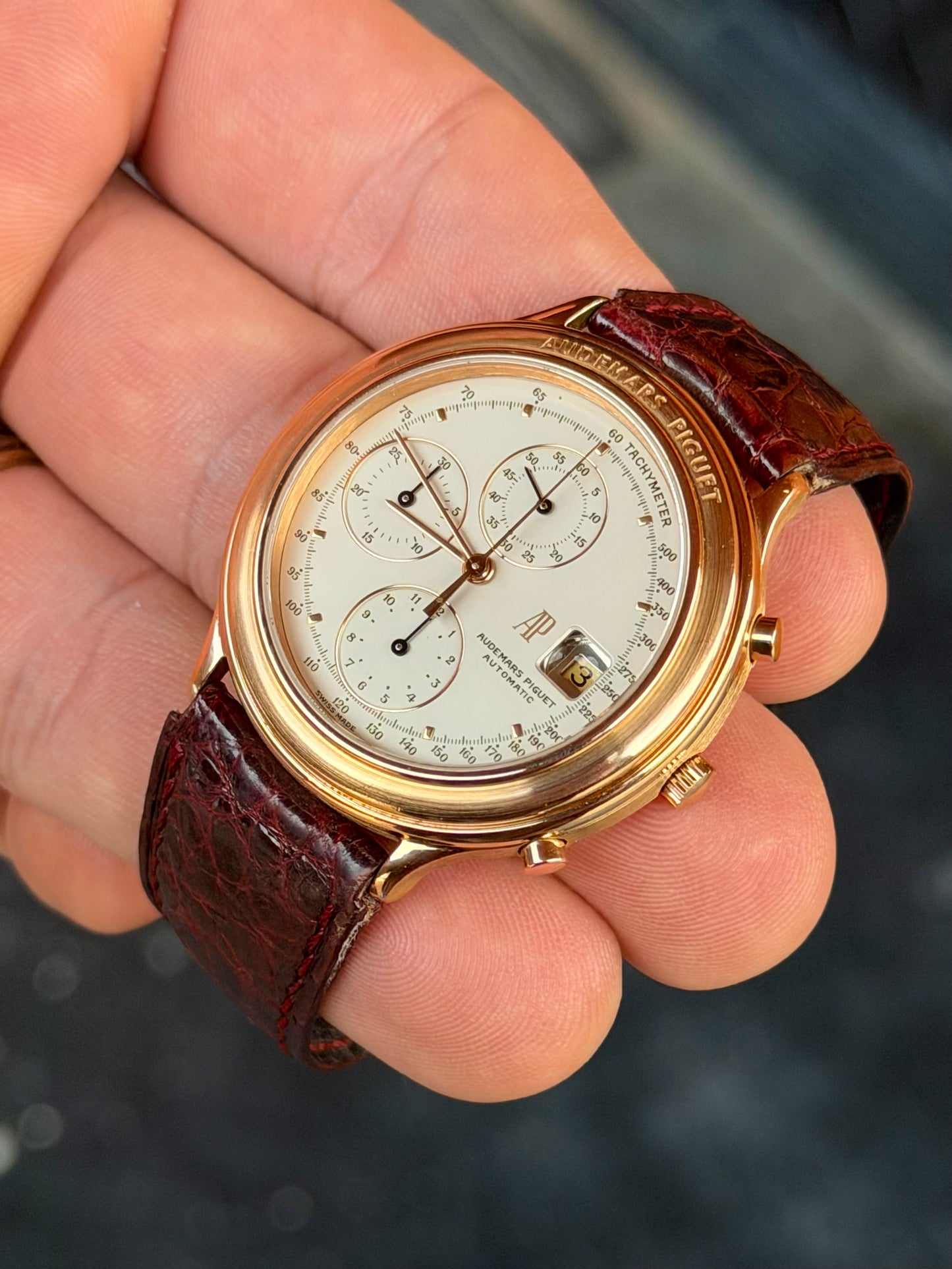 Audemars Piguet Huitième Chronograph 25644 | 40mm 18k Rose Gold | ~1990s