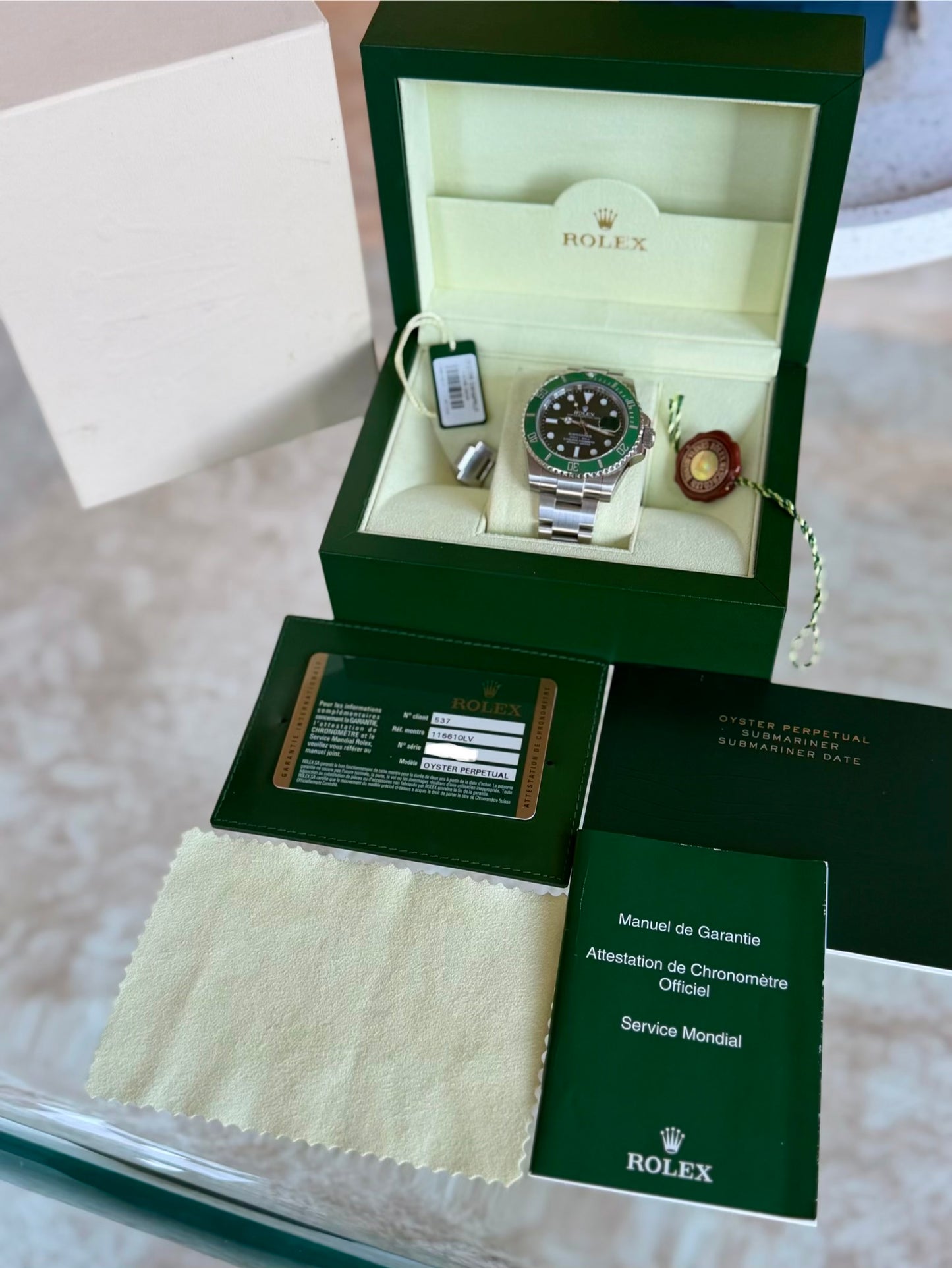 2013 Rolex Submariner Date “Hulk” | 116610LV | Full Set + Recent Service