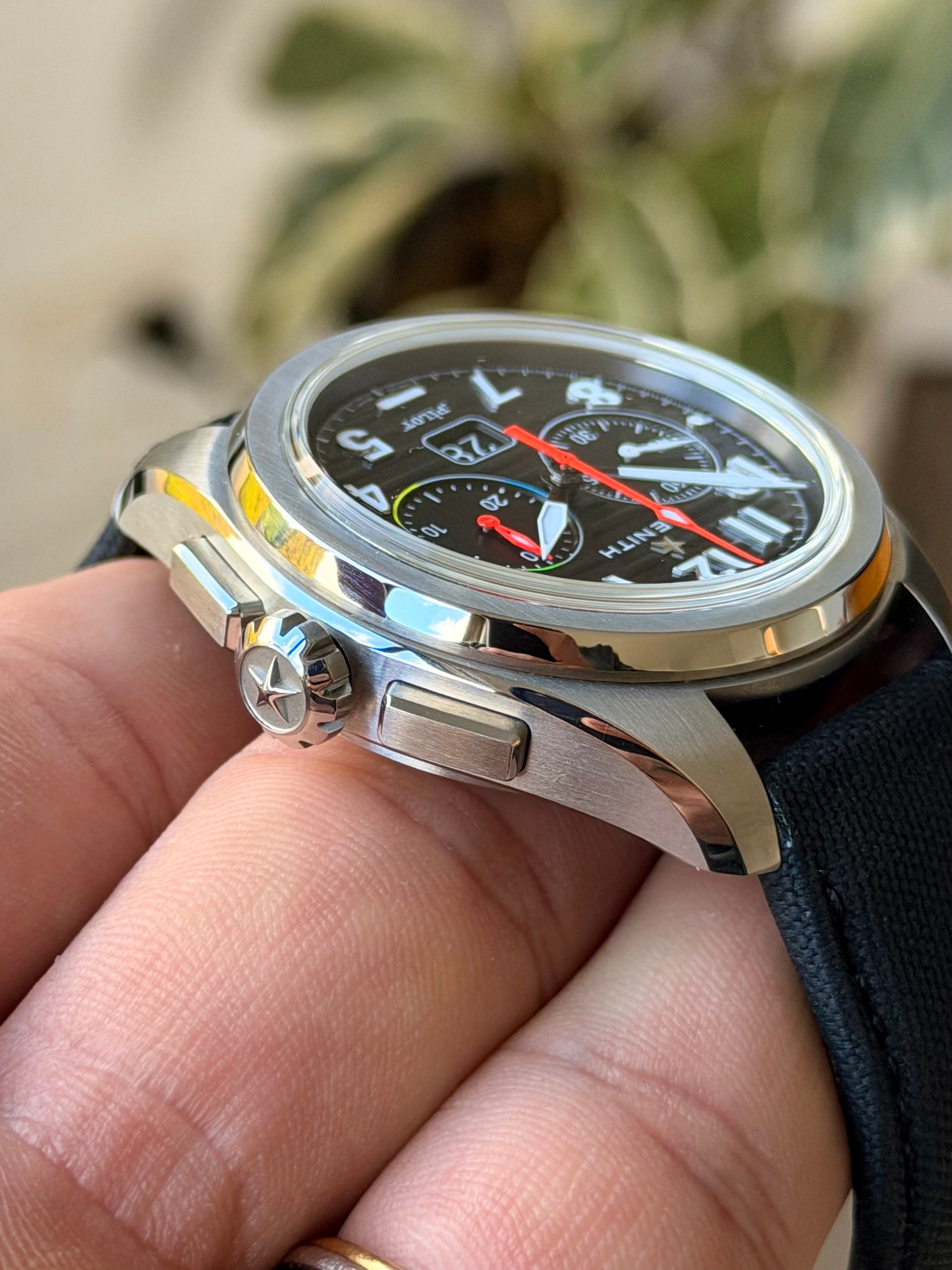 2026 Zenith Pilot Big Date Flyback “Rainbow” | Full Set like new