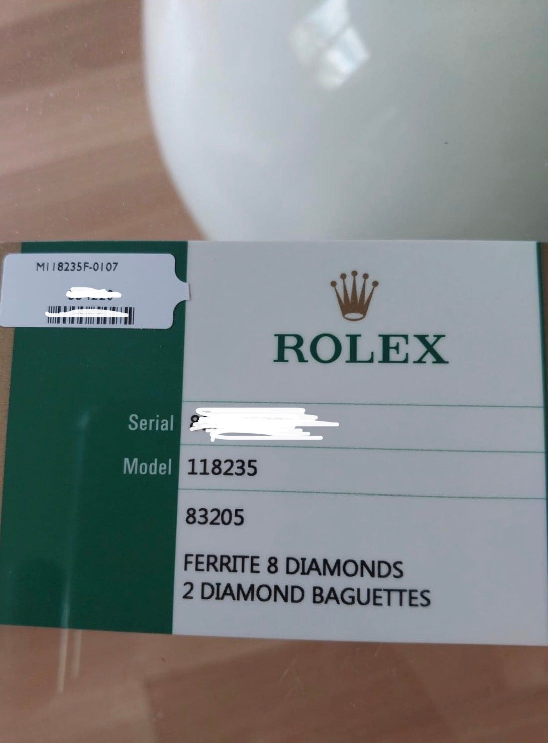 2016 Rolex Day-Date 36 | 118235 | Ferrite Diamond Dial | Full Set