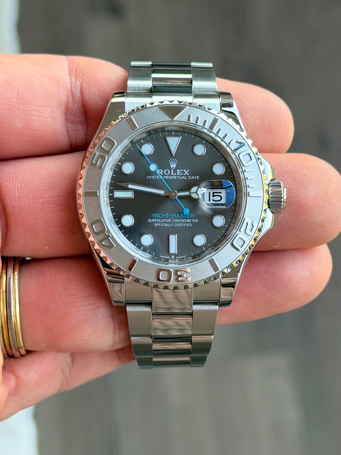 Rolex Yacht-Master 40 Rhodium | Full Set 126622