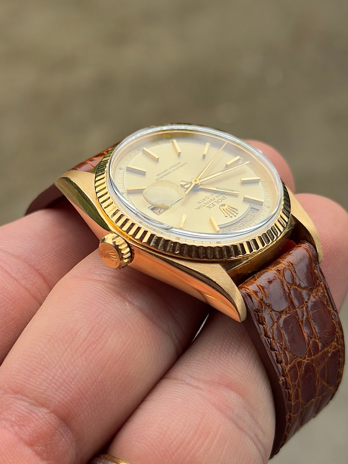 1974 Rolex Day-Date 36 | 1803 | Champagne Dial | Fully Serviced