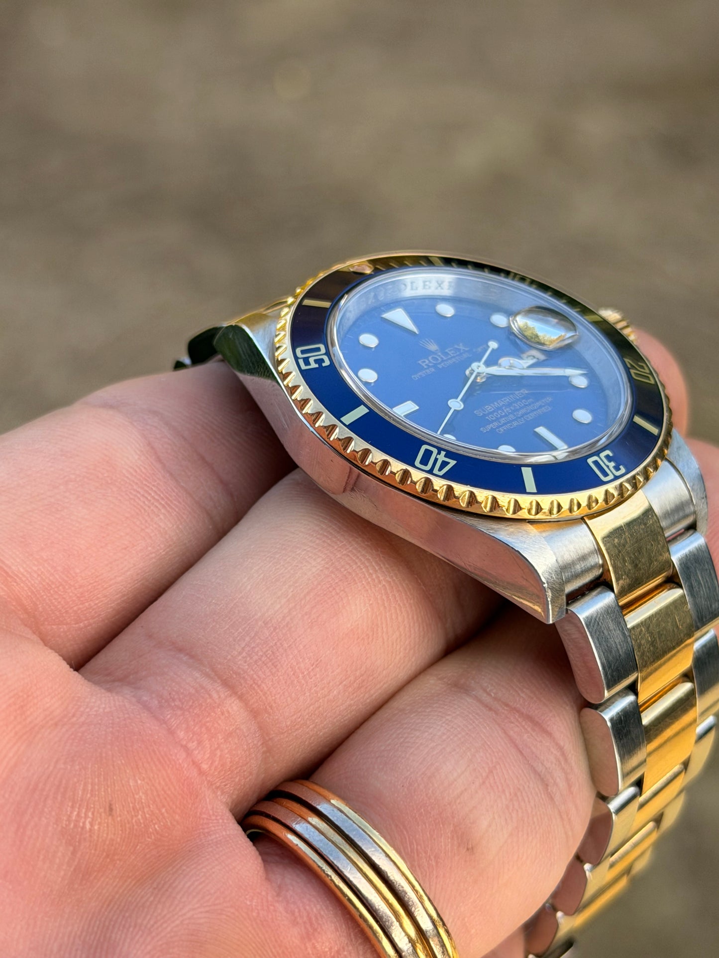 2009 Rolex Submariner Date “Bluesy” | 16613LB