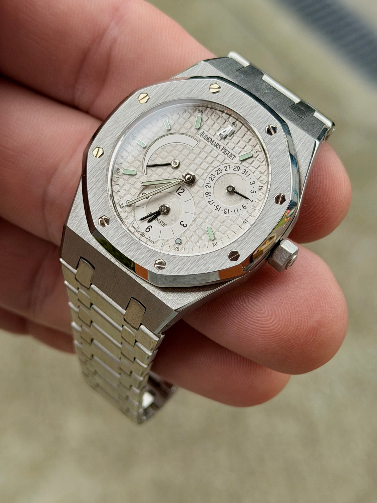 Audemars Piguet Royal Oak Dual Time | 25730ST | White Dial