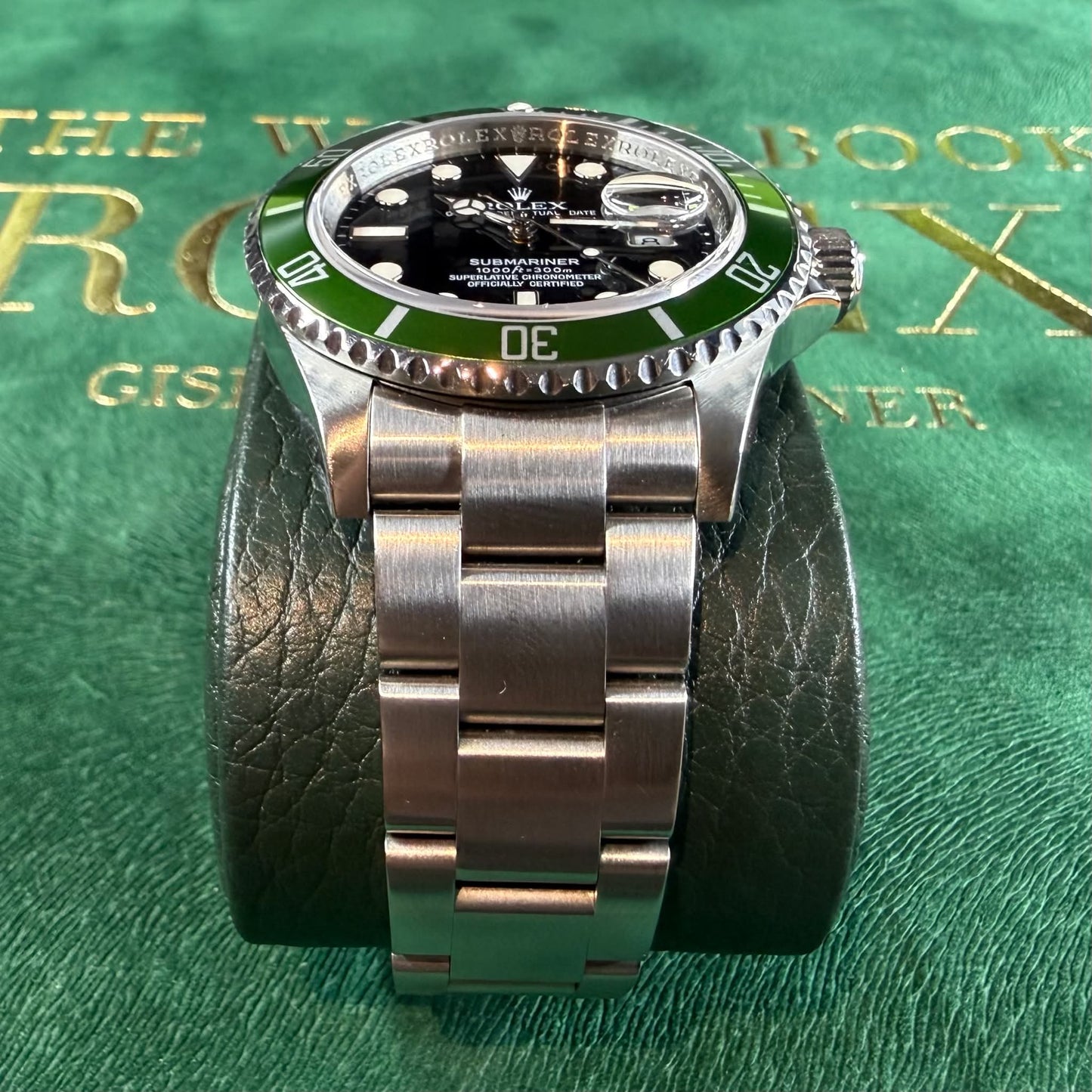 Rolex Submariner Date 16610LV “Kermit” | 2008 M Serial | Complete Collector’s Set