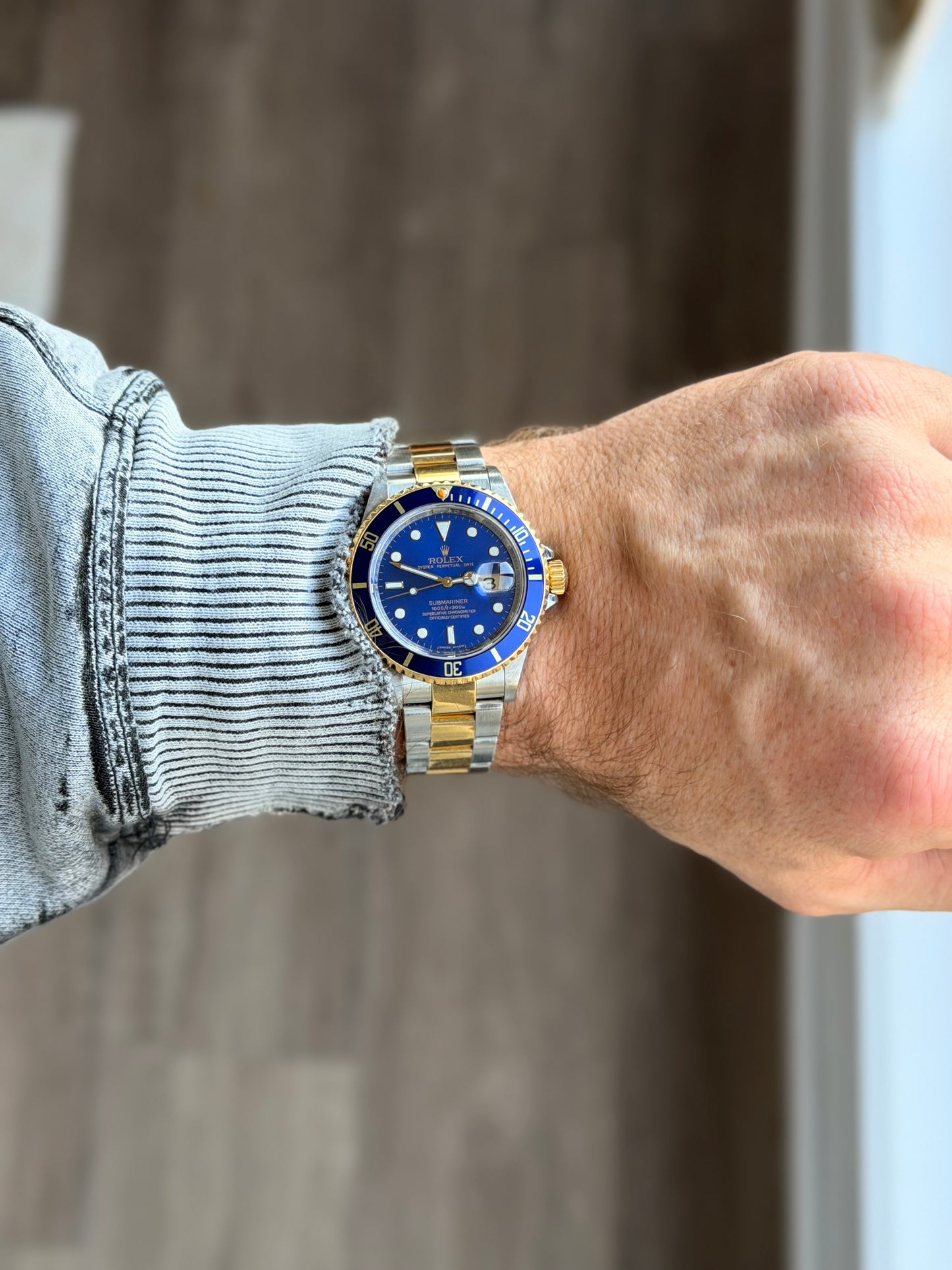 2009 Rolex Submariner Date “Bluesy” | 16613LB