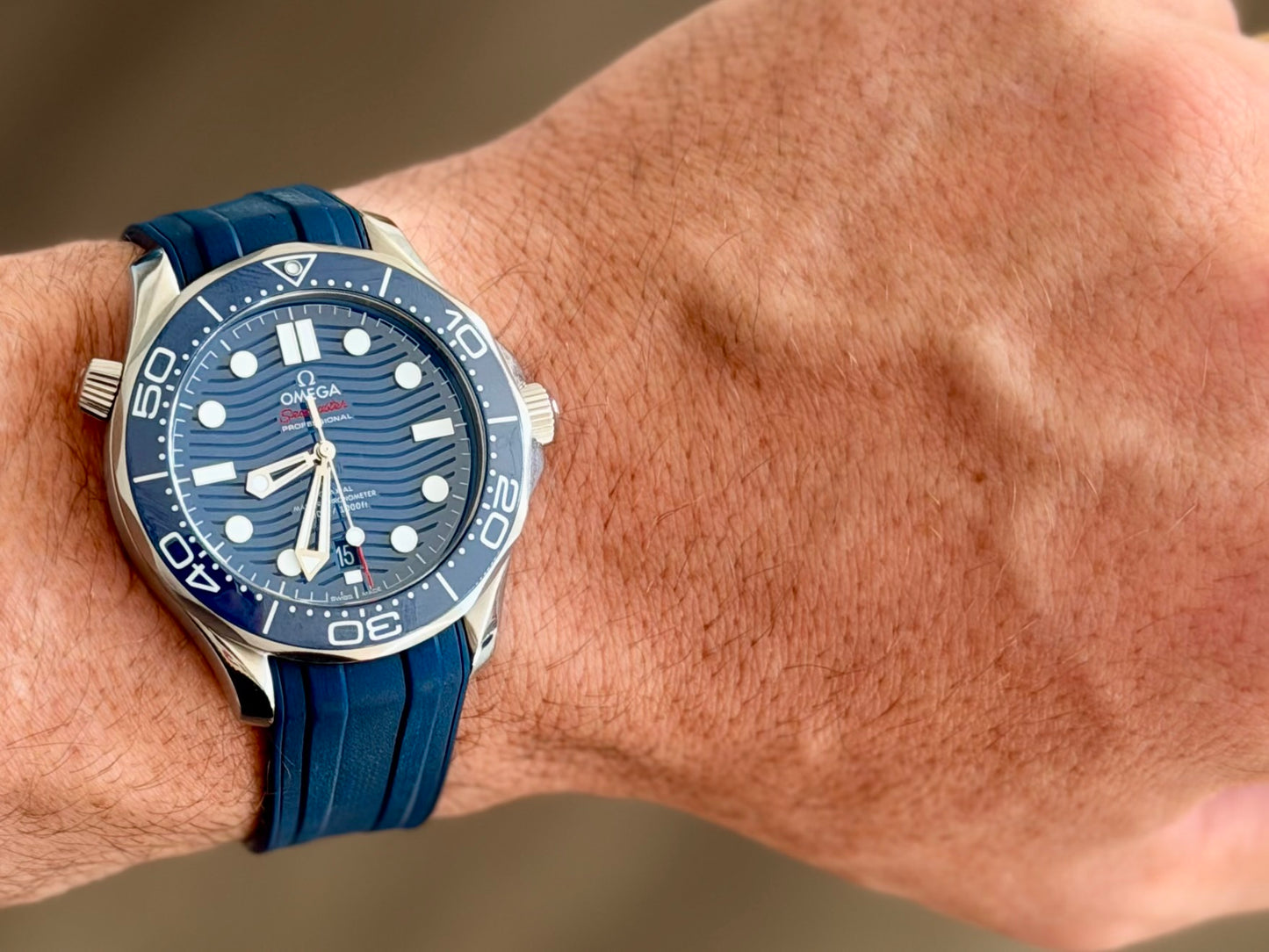 2023 Omega Seamaster Blue - Full Set