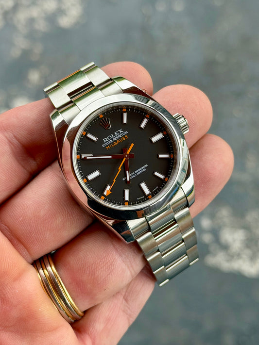 2009 Rolex Milgauss 116400 | Black Dial | Full Set