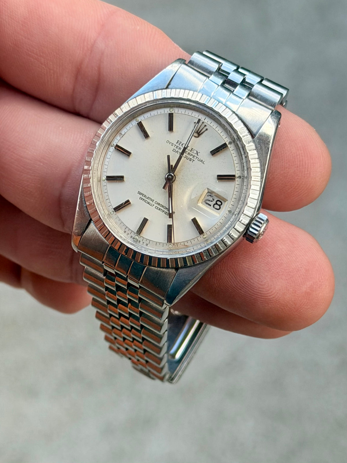 1973 Rolex Datejust 36 “Sigma Dial” | 1603 | Silver Dial