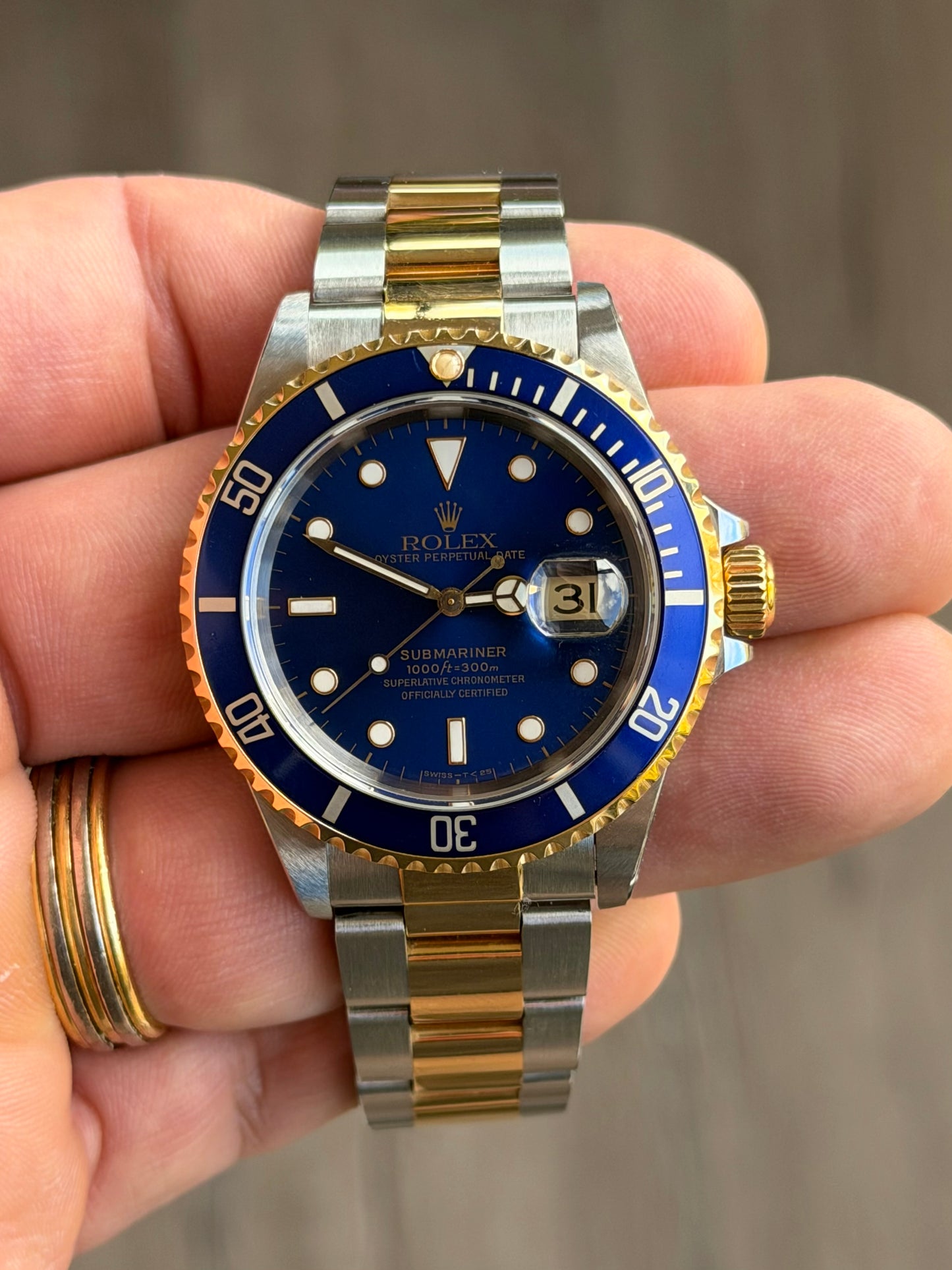 1997 Rolex Submariner Date | 16613LB “Bluesy” | Full Collector Set