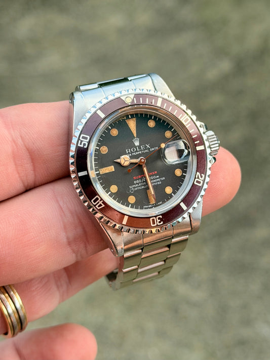1974 Rolex Submariner Date | 1680 “Red Sub” | Mk4 Matte Dial