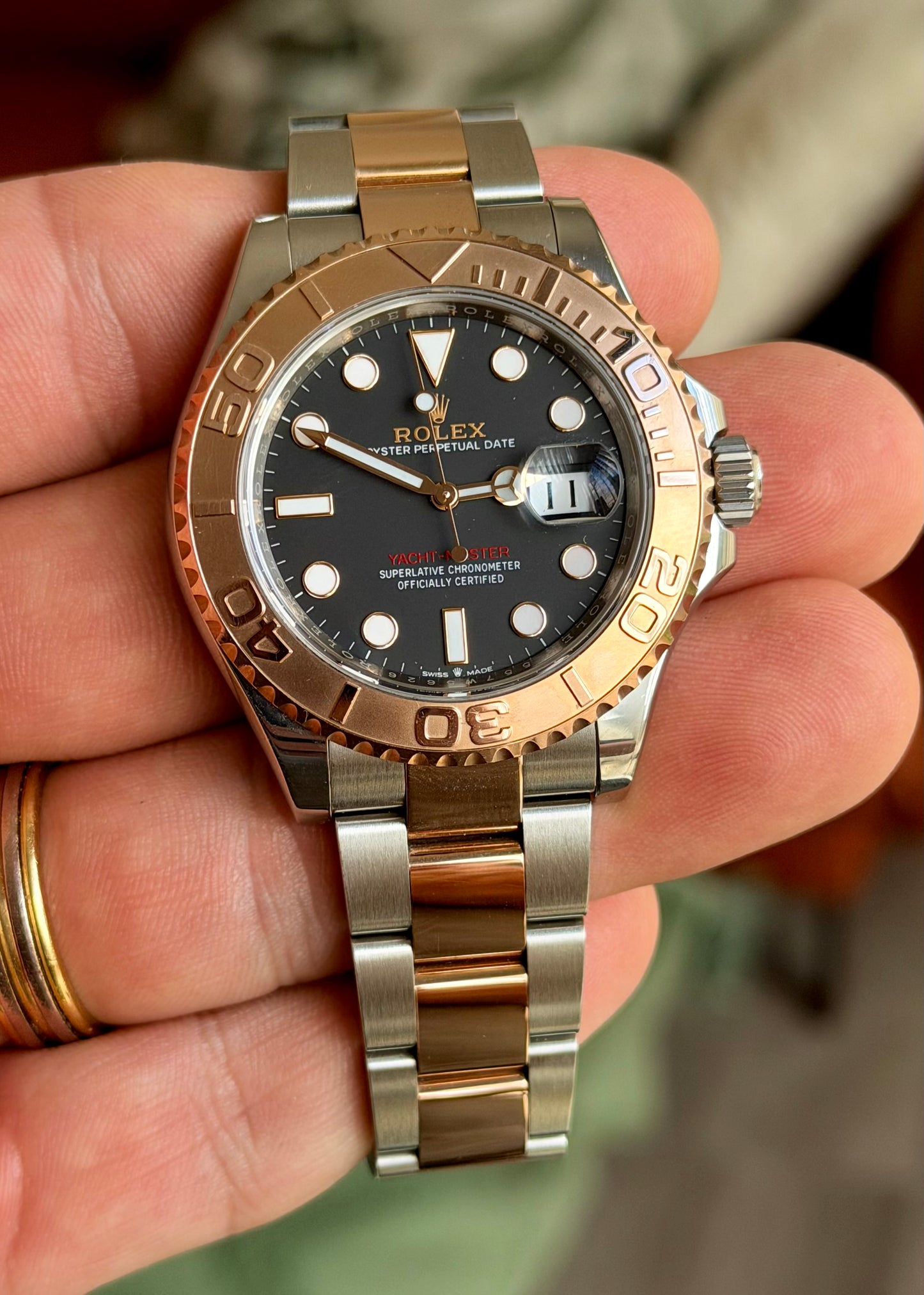 2022 Rolex Yacht-Master 40 |  18k Everose Gold | 126621 Box and Papers