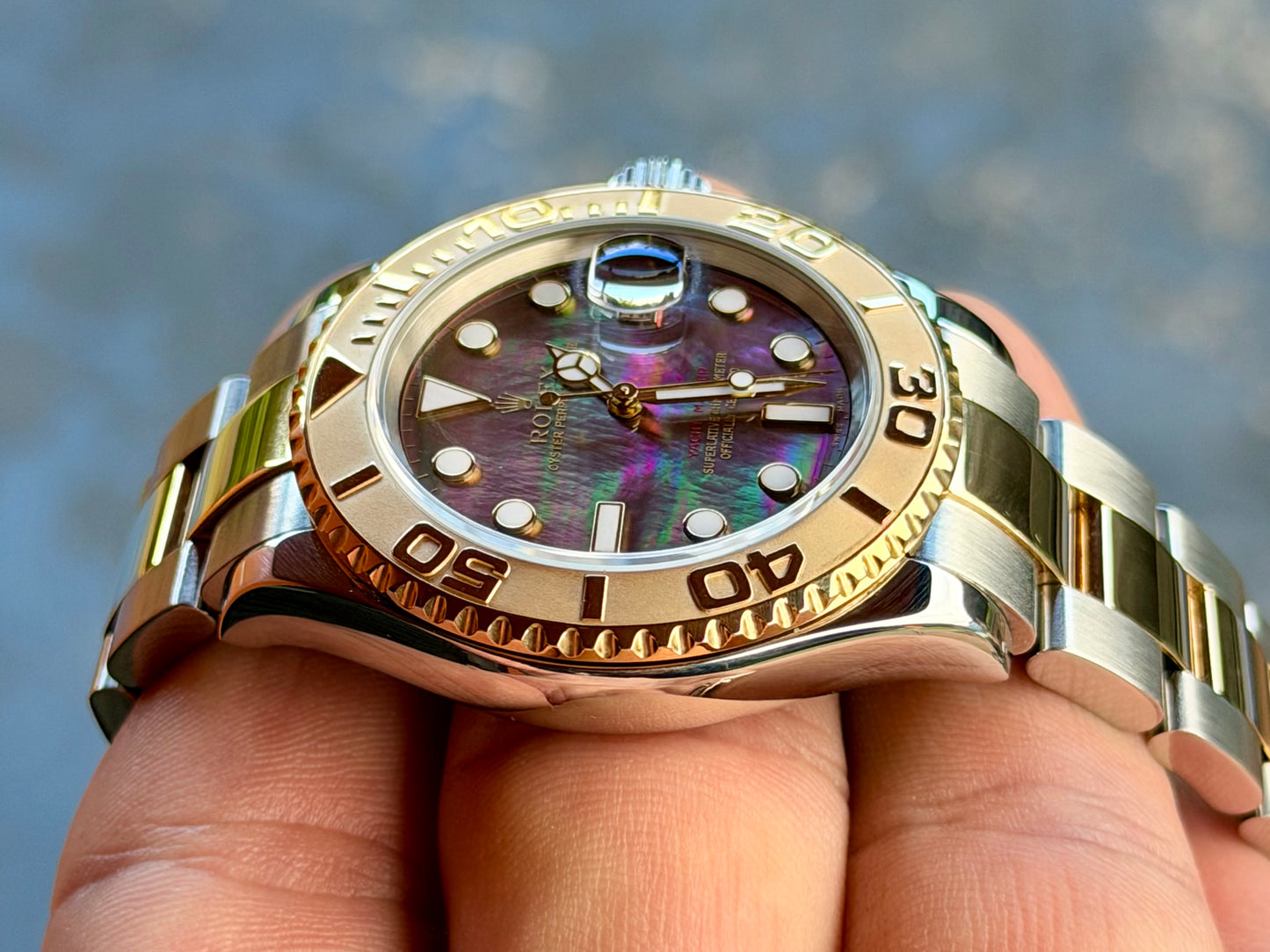 2005 Rolex Yacht-Master 16623 | Tahitian Mother of Pearl Dial