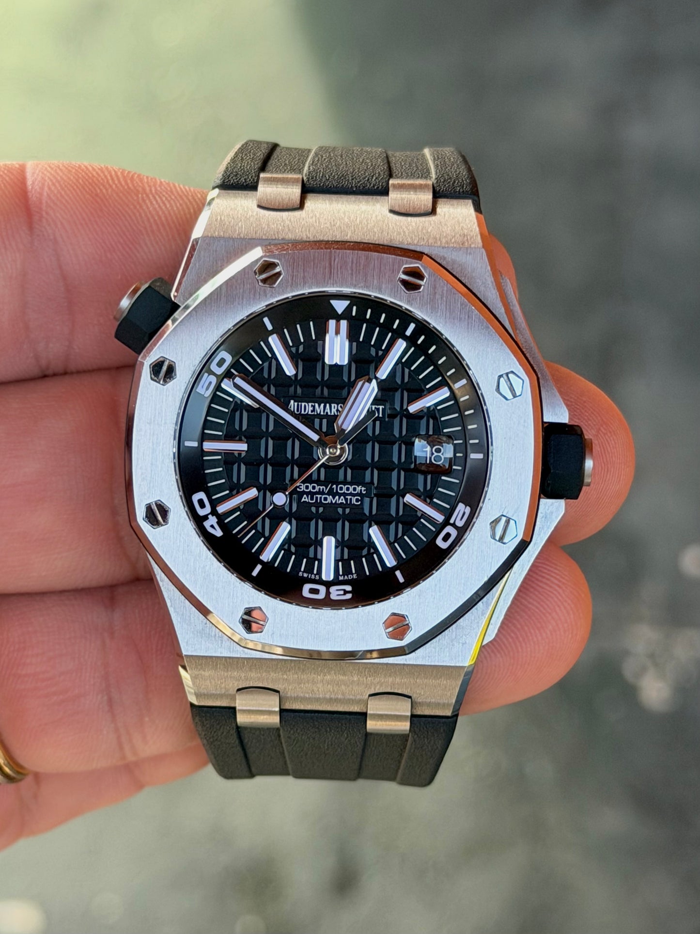 2018 Audemars Piguet Royal Oak Offshore Diver | 15710ST.OO.A002CA.01 | Full Set