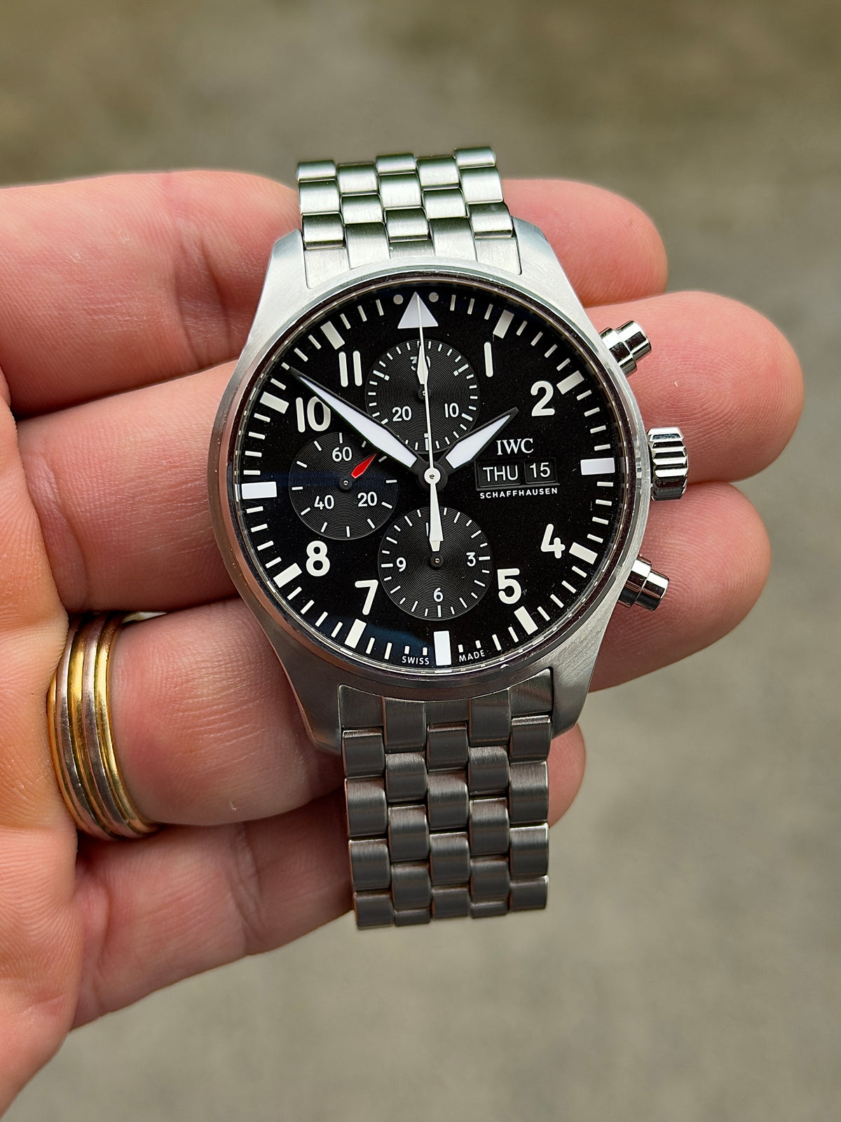 2019 IWC Pilot’s Watch Chronograph | IW377710 | Black Dial