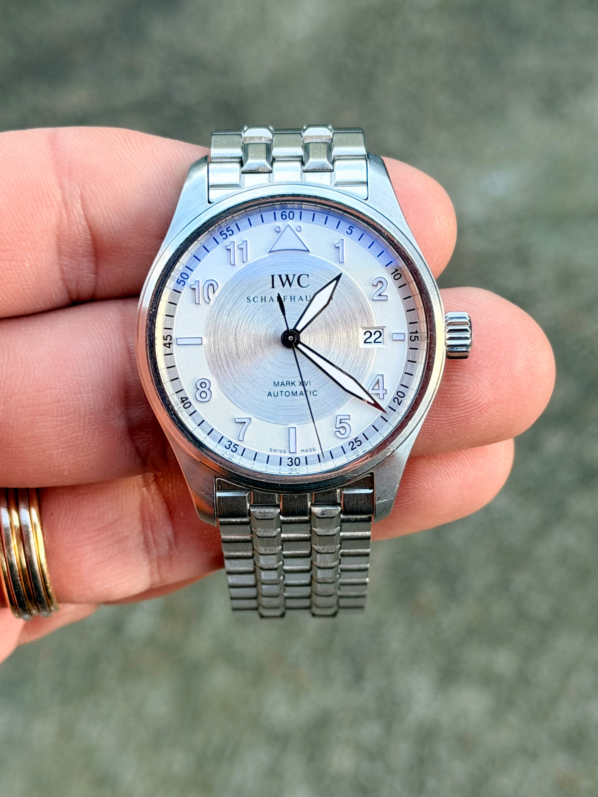 IWC Pilot’s Watch Mark XVI Spitfire | IW325502 | Silver Dial