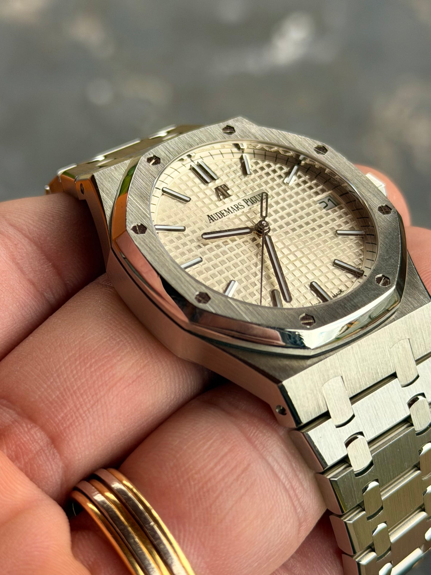 2021 Audemars Piguet Royal Oak | 15500ST | White Dial | Full Set