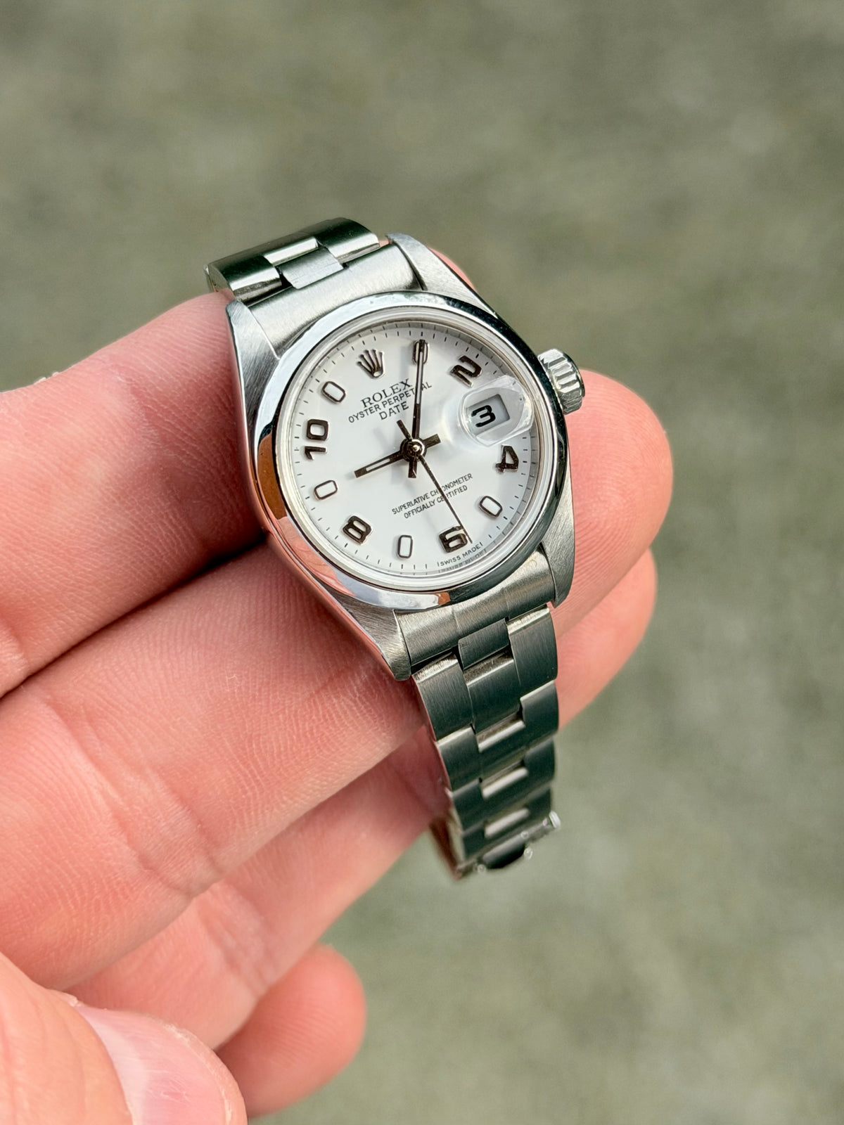 2001 Rolex Oyster Perpetual Date 26 | 79160 | White Arabic Dial