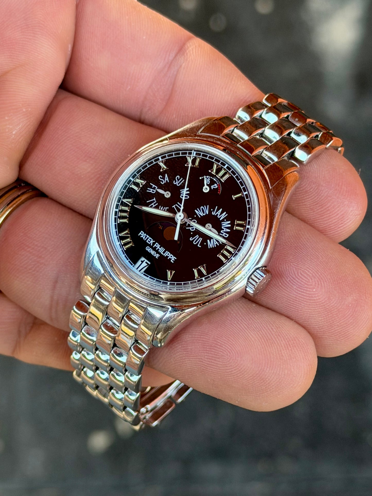 Circa 2000 Patek Philippe Annual Calendar | Moonphase | 18k White Gold | 5036/1