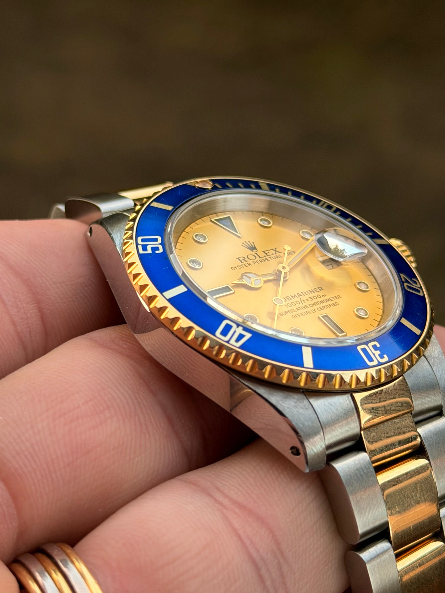1991 Rolex Submariner Date “Serti” | Champagne Dial | Watch Only