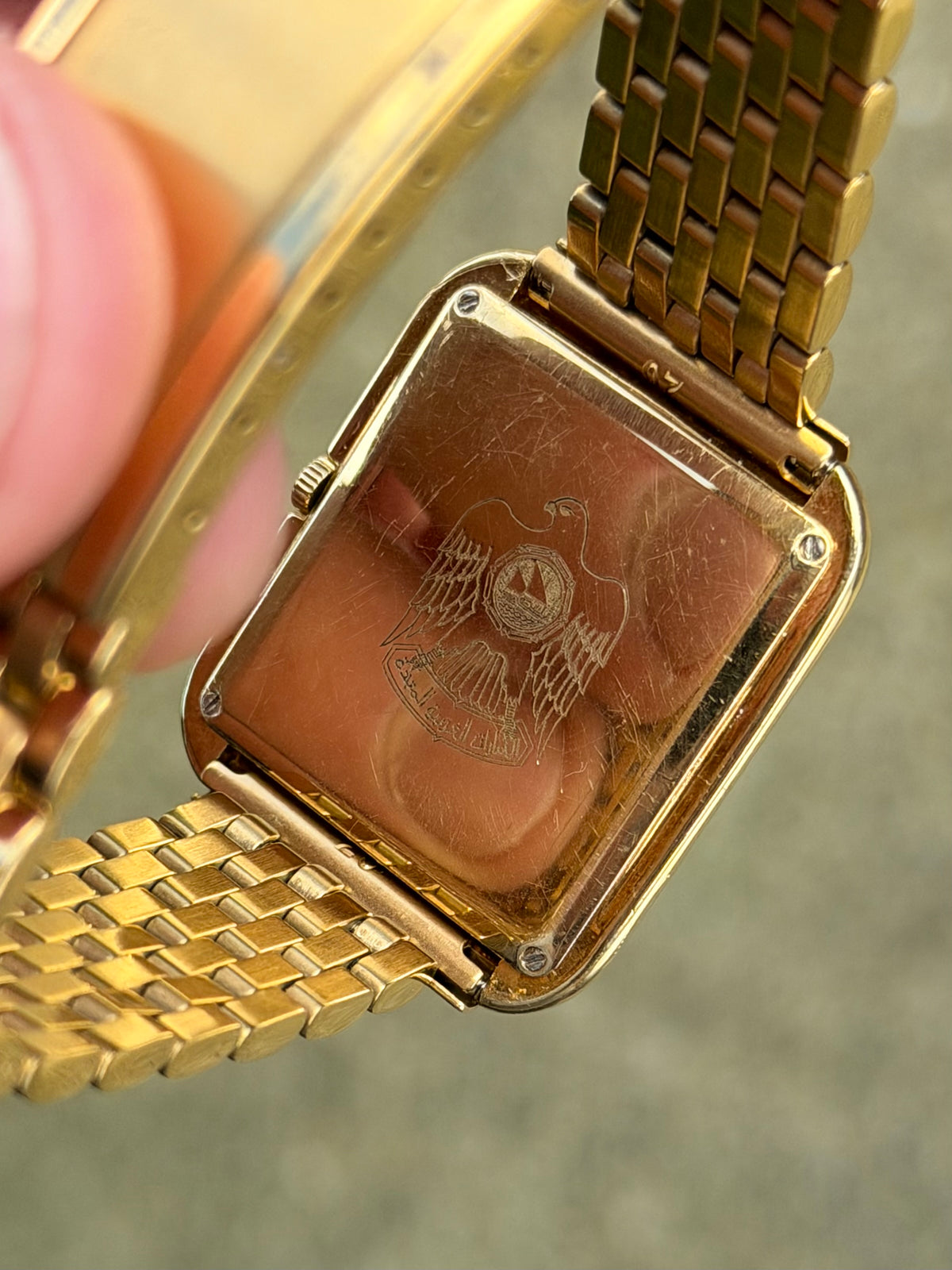 1981 IWC | Ref. 2080 | Onyx Diamond Dial | 18K Yellow Gold | UAE Dial | Fresh Service